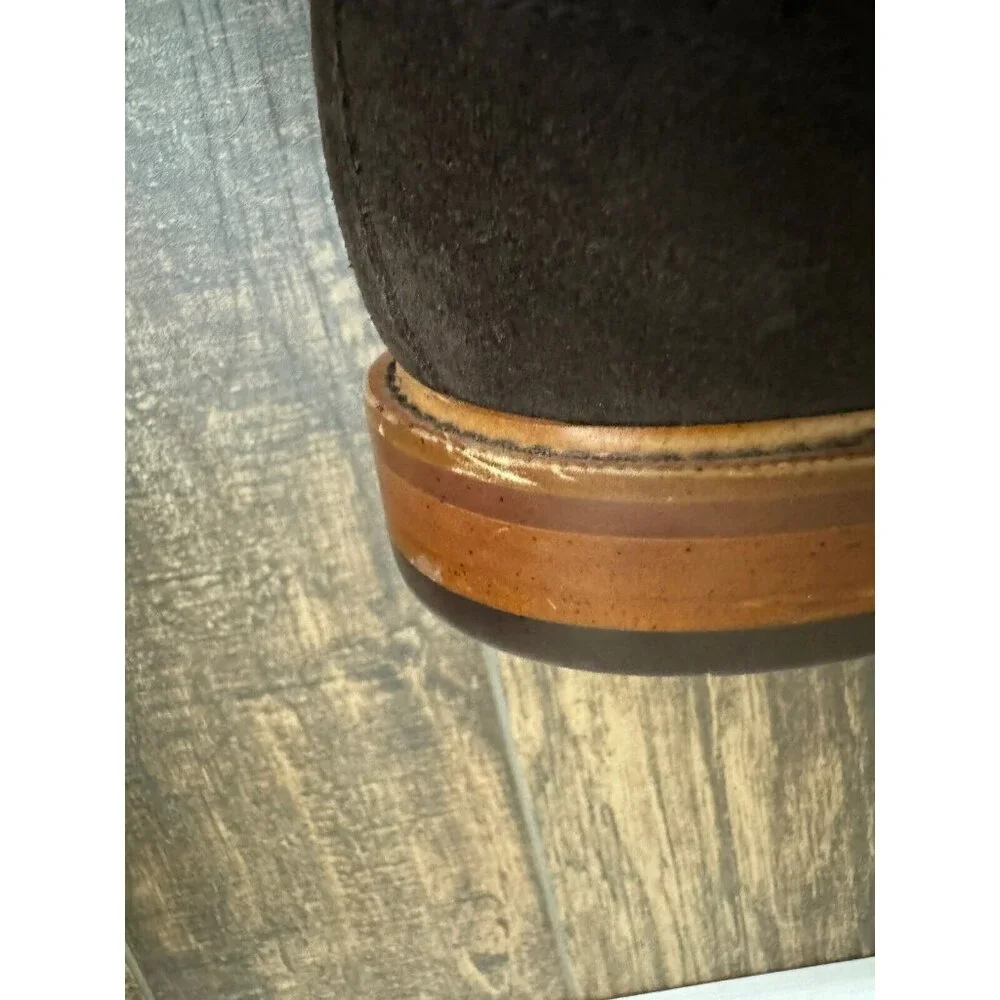 Banana Republic Ortholite Size 10M Brown Suede‎ Longwings Wing Tip Dress Shoes